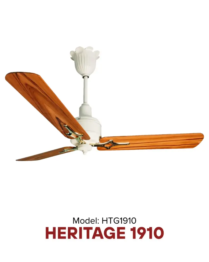 Quạt trần HERITAGE 1910 WH