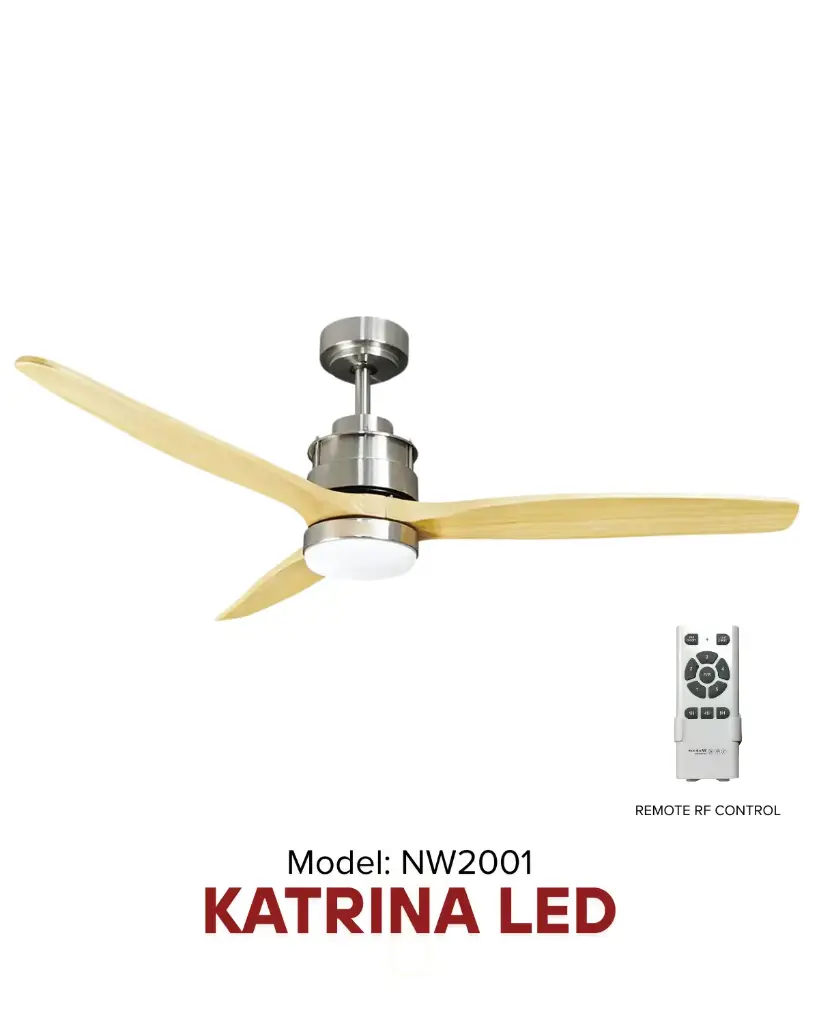 Quạt trần KATRINA LED BN