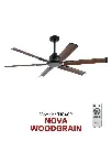 Quạt trần NOVA Woodgrain | Giải pháp làm mát quạt HVLS Hamilton Air 2026